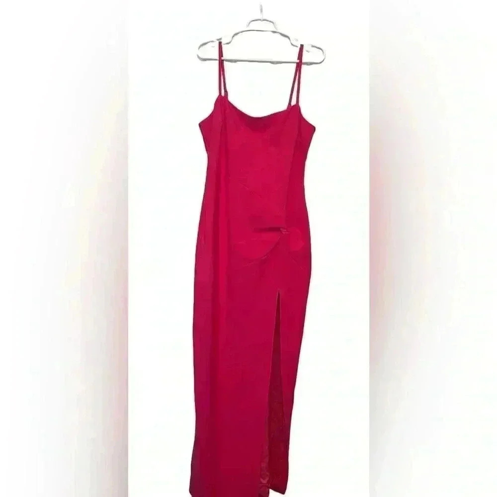 Likey  Kiara Twist Formal Gown in Fushia Woman’s size 12 - Picture 2 of 4